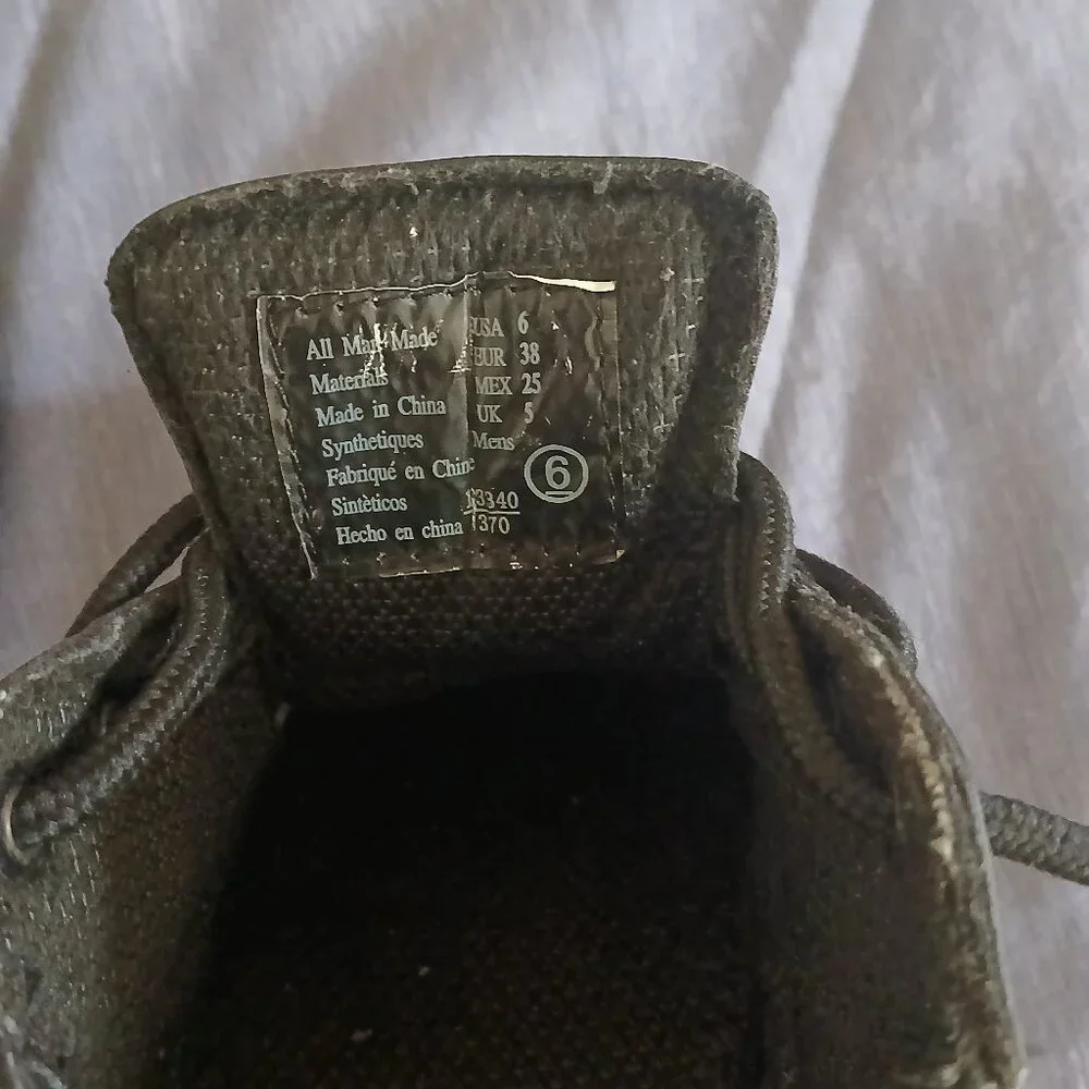 State Street Black Shoes size 6